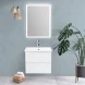Тумба Bianco Lucido 57 см BelBagno Albano ALBANO-CER-600-2C-SO-BL