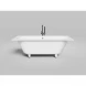 Ванна из литьевого мрамора Salini S-Stone Ornella Axis 103423M 170,5x75,5 см, белый матовый