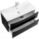 Тумба Nero Lucido 96,4 см BelBagno Marino MARINO-CER-1000-2C-SO-NL-P