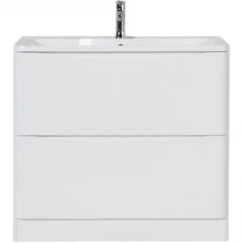 Тумба Bianco Lucido 89,6 см BelBagno Acqua ACQUA-900-2C-PIA-BL