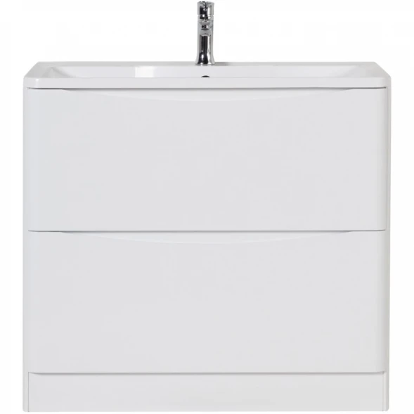 Тумба Bianco Lucido 89,6 см BelBagno Acqua ACQUA-900-2C-PIA-BL