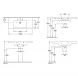 Раковина 100x47 см Villeroy &amp; Boch Subway 2.0 7175A001