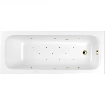 Акриловая ванна Whitecross Vibe 0105.180075.100.RELAX.BR 179,5x75 см, с гидромассажем, белый