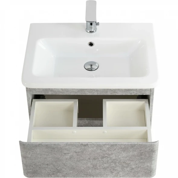 Тумба Cemento Verona Grigio 57 см BelBagno Albano ALBANO-CER-600-2C-SO-CVG