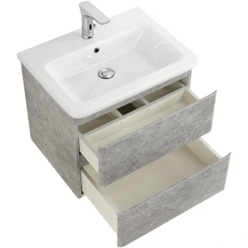 Тумба Cemento Verona Grigio 57 см BelBagno Albano ALBANO-CER-600-2C-SO-CVG