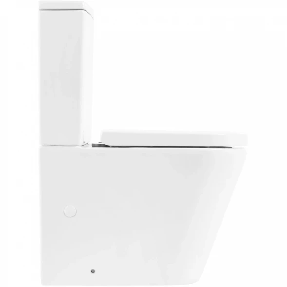 Чаша напольного безободкового унитаза BelBagno Flay-R BB2149CPR
