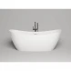 Ванна из литьевого мрамора Salini S-Stone Noemi 101722M 170,5x75,5 см, отдельностоящая, белый матовый
