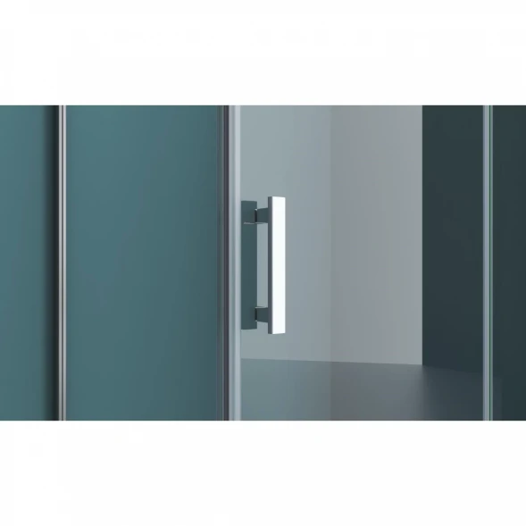 Душевой уголок 120x80 см BelBagno Kraft KRAFT-AH-12-120/80-C-Cr-R прозрачное