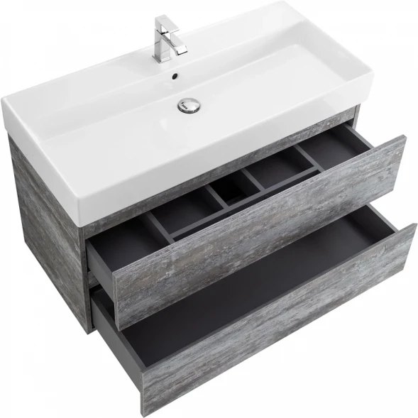Тумба Legno Grigio 99,7 см Cezares Molveno MOLVENO 46-100-2C-SO-LG