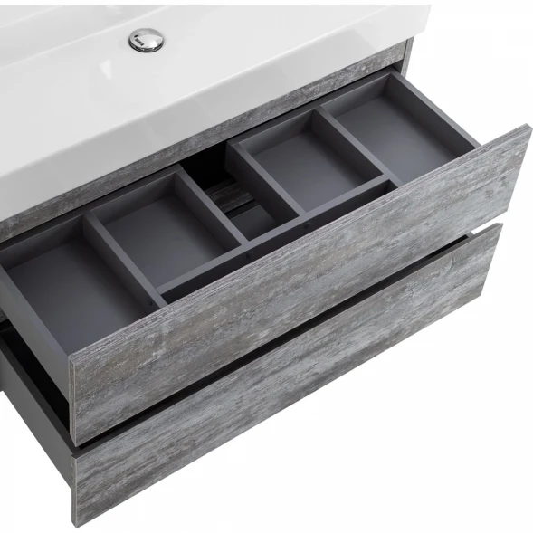 Тумба Legno Grigio 99,7 см Cezares Molveno MOLVENO 46-100-2C-SO-LG