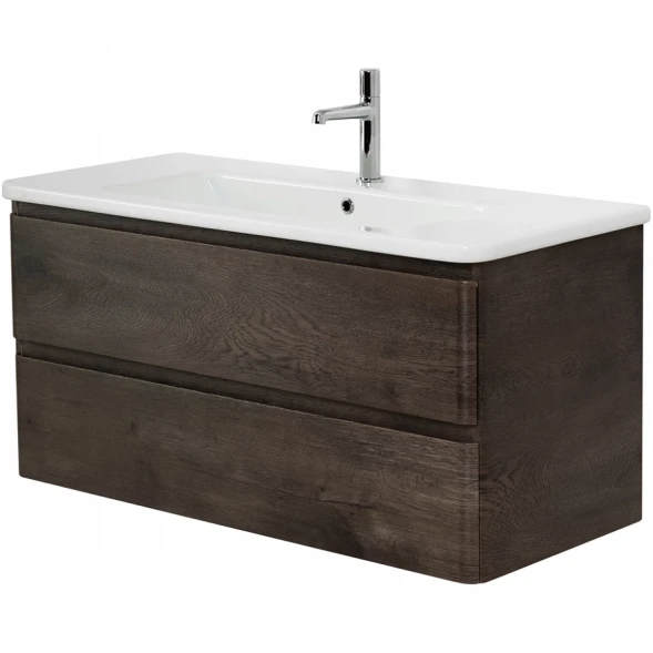 Тумба Rovere Nature Grigio 102 см BelBagno Albano ALBANO-CER-1050-2C-SO-RNG