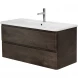Тумба Rovere Nature Grigio 102 см BelBagno Albano ALBANO-CER-1050-2C-SO-RNG