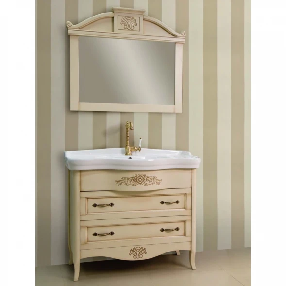 Зеркало 99x83 см бежевый BelBagno Primavera BB45S/PBA