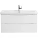 Тумба Bianco Lucido 96,4 см BelBagno Marino MARINO-CER-1000-2C-SO-BL-P