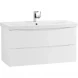 Тумба Bianco Lucido 96,4 см BelBagno Marino MARINO-CER-1000-2C-SO-BL-P