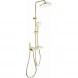 Душевая система Wonzon &amp; Woghand Muse Forte WW-B3580-BG 255 мм, с термостатом, золотой матовый