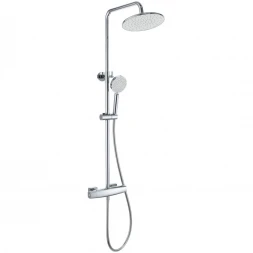 Душевая система Wonzon &amp; Woghand Neo WW-B3035-A-CR 230 мм, с термостатом, хром