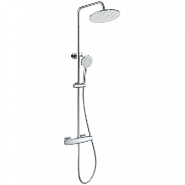 Душевая система Wonzon &amp; Woghand Neo WW-B3035-A-CR 230 мм, с термостатом, хром