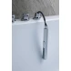 Смеситель на борт ванны Allen Brau Priority 5.31007-00 с душевым гарнитуром, хром
