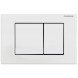 Кнопка смыва Charus Minimalista FP.310.12.01 белый матовый