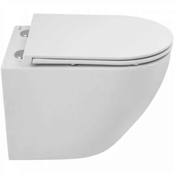Унитаз подвесной BelBagno Sfera-R BB046CH-TOR безободковый, торнадо, белый