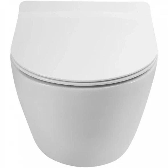 Унитаз подвесной BelBagno Sfera-R BB046CH-TOR безободковый, торнадо, белый