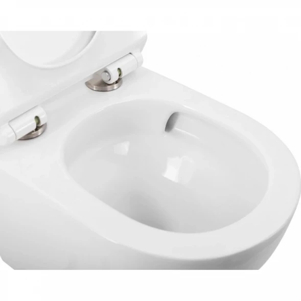 Унитаз подвесной BelBagno Sfera-R BB046CH-TOR безободковый, торнадо, белый