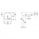 Раковина-чаша 43x43 см Villeroy &amp; Boch Artis 41794301