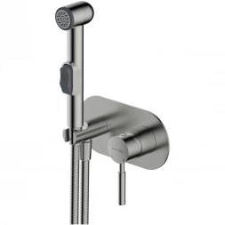 Гигиенический душ WasserKRAFT Wern 4238 со смесителем, никель