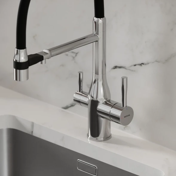 Смеситель для кухни с подключением к фильтру Sancos Garda SC4009CH