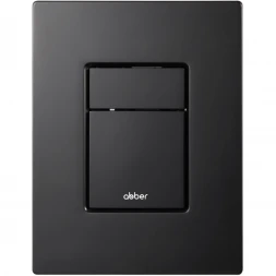Кнопка смыва Abber AC0123MB для инсталляции, черный матовый