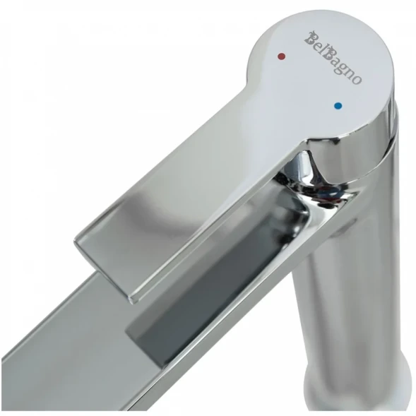 Смеситель для раковины BelBagno Aurora AURORA-LMC-CRM-W0 без донного клапана, хром