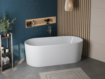 Акриловая ванна BelBagno BB411-1700-800 170x80 см, отдельностоящая, белый