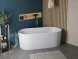 Акриловая ванна BelBagno BB411-1700-800 170x80 см, отдельностоящая, белый