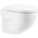 Унитаз подвесной BelBagno Onda BB066CHR безободковый, белый