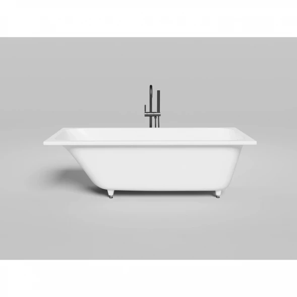 Ванна из литьевого мрамора Salini S-Sense Orlanda 102017M 170,4x75 см, белый матовый