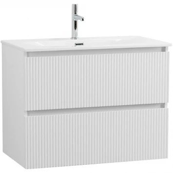 Тумба под раковину BelBagno Uno UNO-MINI-800-2C-SO-BO 80 см, подвесная, белый матовый