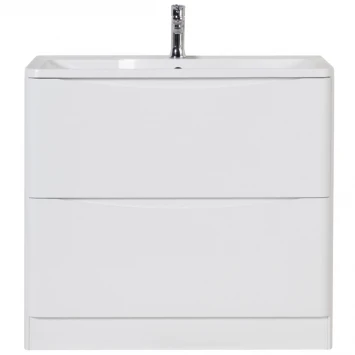 Тумба Bianco Lucido 99,6 см BelBagno Acqua ACQUA-1000-2C-PIA-BL