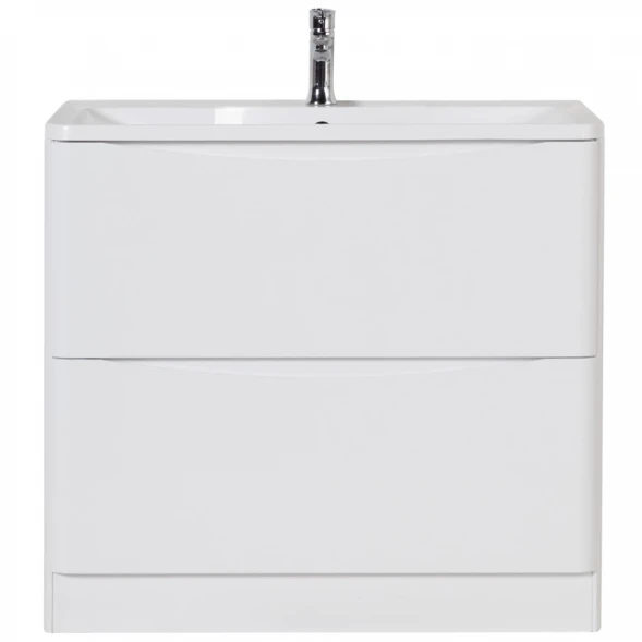 Тумба Bianco Lucido 99,6 см BelBagno Acqua ACQUA-1000-2C-PIA-BL