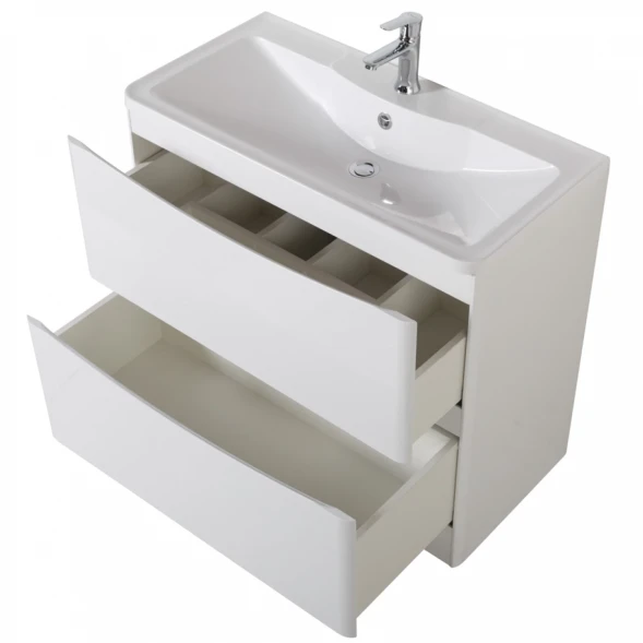 Тумба Bianco Lucido 99,6 см BelBagno Acqua ACQUA-1000-2C-PIA-BL