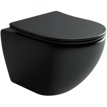 Комплект подвесной унитаз Ceramica Nova Metropol CN4002MB + система инсталляции Ceramica Nova Envision Flat CN1002M + CN1000
