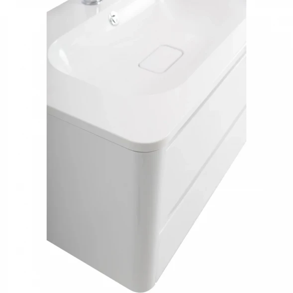 Тумба под раковину Cezares Relax RELAX-800-2C-SO-BL 79,6 см, подвесная, Bianco Lucido