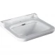 Раковина 60x55 см с одним отверстием под смеситель Kerasan Waldorf 4140K1bi/cr*1