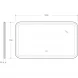 Зеркало 120x70 см Cezares Stylus CZR-SPC-STYLUS-1200-700-TCH-WARM