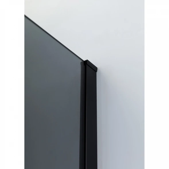 Душевой уголок 70-80x89,5 см Cezares SLIDER-AH-1-90-70/80-GRIGIO-NERO графитовое