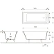 Ванна чугунная Delice Level DLR230618R 140x70 см, с отверстиями под ручки, белый