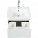 Тумба Bianco Lucido 47 см BelBagno Albano ALBANO-CER-500-2C-SO-BL