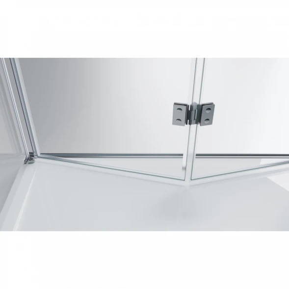 Душевой уголок 100x100 см BelBagno Albano ALBANO-AS-1-100-C-Cr прозрачное
