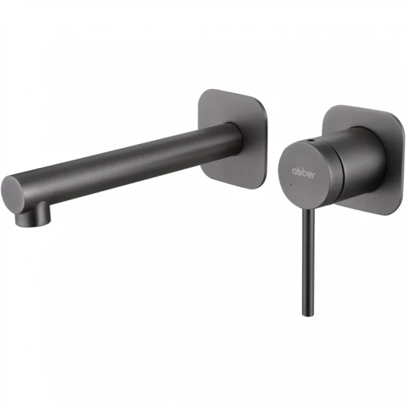 Смеситель для раковины Abber Emotion AF8812NG встраиваемый, никель