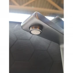 Смеситель для раковины AltroBagno Lamberto AltroBagnoLamberto010224GM оружейная сталь